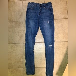 Mudd FLX Stretch blue distressed Jeans